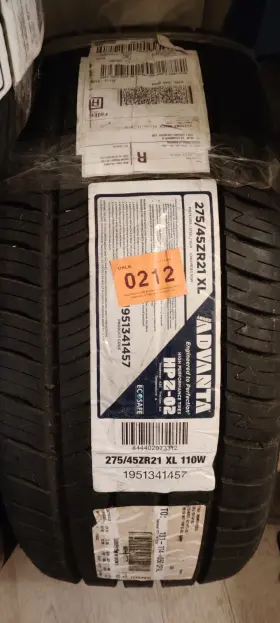 1951341457 Advanta Ford Explorer St/ 275/45 Zr21 Tires