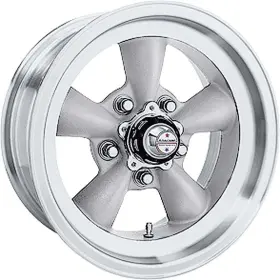 Mw886 American Racing Wheels 15 Inch X 5 T.t.o Polished Alloy Wheel With 4-1/2 Bolt Pattern