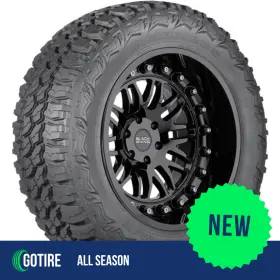 33x12.5r20 Americus Amd2502 1 X New - Rugged M/t 119q