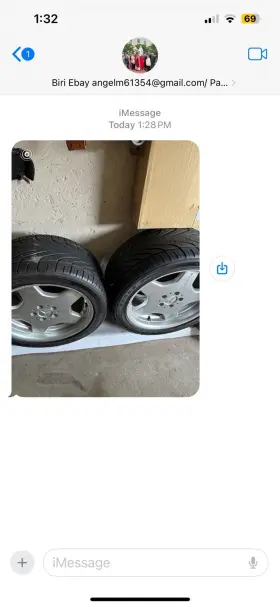 Zr18-eagle4 Amg 275/40/zr18 Set Of 2amg Tire /2amg 245/45/zr18-eagle4 Wheel Used Good Cond