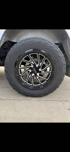 Arkon K21120108945 20x10 Akron Kennedy 6x135 Wheel Tire Package Nitto 33x11.50x20 10ply