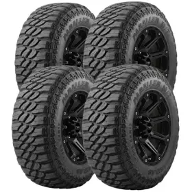 37x12.50r17 Atlas 221021037 Qty 4 Paraller M/t 124q Lrd Black Wall Tires