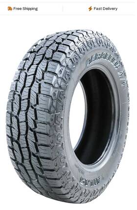 Atlas 221021064 Tire Paraller A/t 235/75r15 109t Xl Owl At All Terra Inch New 100%
