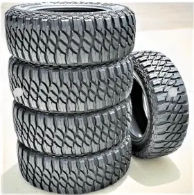 33x12.50r20 Atlas 221021283 Paraller M/t Lt Load E 10 Ply Mt Mud Set Of 5