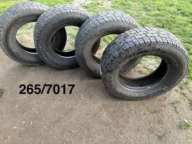 Back Road 2651707 These Tires Sizes Are 265/1707 Tire For Trucks The Brand Is Roads