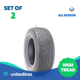 60r14 Bfgoodrich 79644 Set Of 2 Used 235/60r14 Radial T/a 96s - 8.5/32 60r14 Bfgoodrich 79644 Set Of 2 Used 235/60r14 Radial T/a 96s - 8.5/32