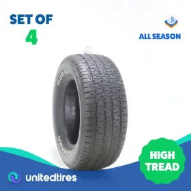 95870 Bfgoodrich Set Of 4 Used 255/60r15 Radial T/a 102s - 8.5-9/32