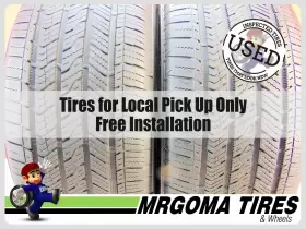 2655019 Bridgestone 004025 Set Of 2 Alenza Sport A/s Rft 265/50/19 Used Tires 68% Life