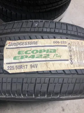 006-223 Bridgestone 4 New 225 50 17 Ecopia Ep422 Plus Grand Touring All Season Tires