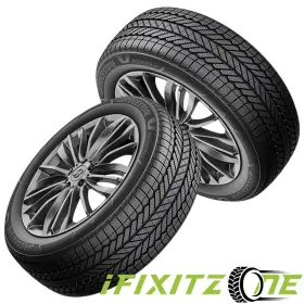 006069 Bridgestone 2 Weatherpeak 235/50r17 96v All Weather 700aa Utqg 70000 Mileage