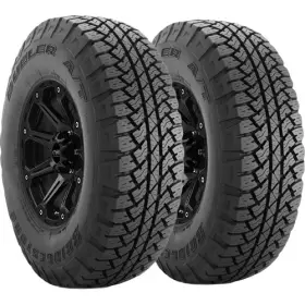 009901 Bridgestone Qty 2 255/70r18 Dueler A/t Rh-s 113t Sl Black Wall Tires