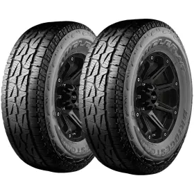 014753 Bridgestone Qty 2 265/70r17 Dueler A/t 001 116s Xl Black Wall Tires