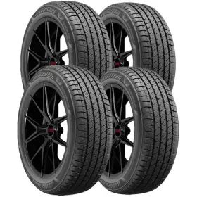 015-776 Bridgestone Qty 4 215/60r16 Ultraweather 95v Sl Black Wall Tires