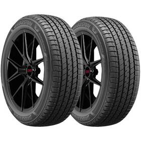 Bridgestone 015-817 Qty 2 225/45r17 Ultraweather 91v Sl Black Wall Tires