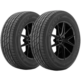 018914 Bridgestone Qty 2 265/50r20 Dueler Lx 111h Sl Black Wall Tires