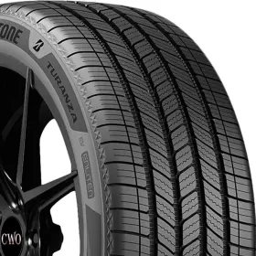 019387 Bridgestone 235/55r17 Turanza Everdrive 99v Sl Black Wall Tire 019387 Bridgestone 235/55r17 Turanza Everdrive 99v Sl Black Wall Tire