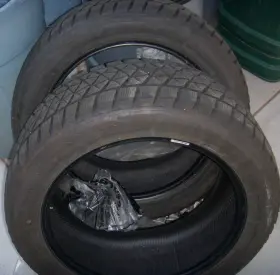 255-50-r19 Bridgestone 058285 Two 255/50r19 107t Dm-v2 Bilzzak 9/32 Tread Black Wall