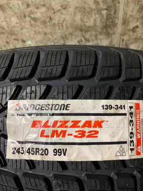 139-341 Bridgestone 1 New 245 45 20 Blizzak Lm-32 Performance Winter Snow Tire
