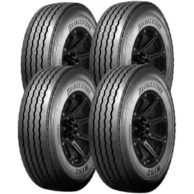 70r22.5 Bridgestone 224490 Qty 4 275/70r22.5 R192 148/145l Lrj Black Wall Tires 70r22.5 Bridgestone 224490 Qty 4 275/70r22.5 R192 148/145l Lrj Black Wall Tires