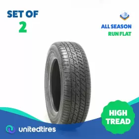 65rf16 Bridgestone 3232 Set Of 2 Driven Once 205/65rf16 Driveguard Rft 95h - 12/32 65rf16 Bridgestone 3232 Set Of 2 Driven Once 205/65rf16 Driveguard Rft 95h - 12/32