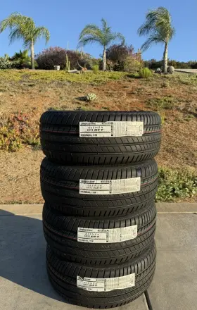 004043 Bridgestone Four Brand New 275/50r20 Alenza 001 Rft Run Flat Rsc Tires