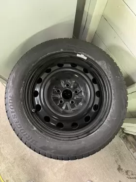Lm0001 Bridgestone 205/55r-16 Blizzak Lm001 Run Flat Tires With 16 Inch Steel Wheels Lm0001 Bridgestone 205/55r-16 Blizzak Lm001 Run Flat Tires With 16 Inch Steel Wheels