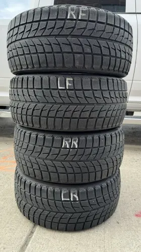 Lm60fz Bridgestone Blizzak 245 40 R18 Set Of 4 Lm-60 Tires 8/32 Remaining
