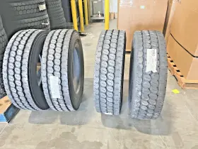 M863 Bridgestone New 275/70r/22.5 Tire Set Of 4