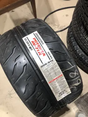 285-30-r18 Bridgestone Re-71r Potenza 93w New High Performance