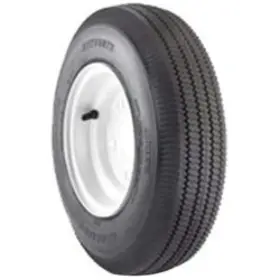 483771 Carlisle 4.00-6 Rib Flat Free Assembly Tires Set Of 4