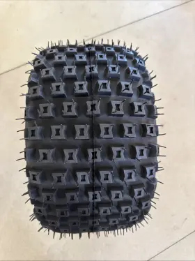 537005 Carlisle Tire Carlstar Knobby 18x9.50-8 18x9.5-8 18x9.5x8 45f 2 Ply At Atv