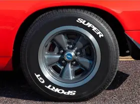 Tw1306 Classic Industries Super Sport Gt Raised Letters - White