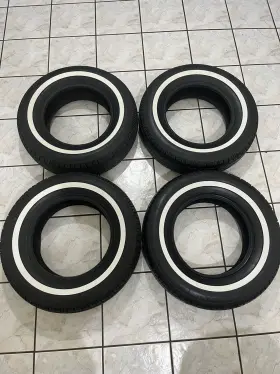 Cok-738104 Coker Tire Classic White Wall Tires 205/75/15