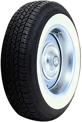 P22575r15w Coker Tire Classic Star Series P225/75r15 2-3/4 Inch White Wall