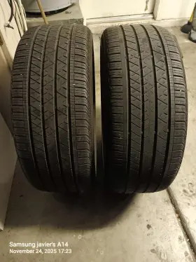 265x40xr21 Continental 01234 2 Cross Contact Lx Sport Used Tires Good Shape