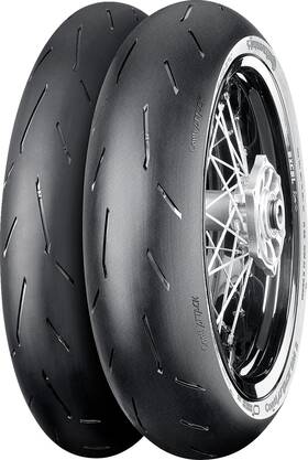 Continental 02447740000 Tire - Contiattack For Sm 2 Front 120/70r17 58h