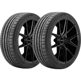 03124980000 Continental Qty 2 225/r45zr17 Extreme Contact Sport 02 91w Sl Black Wall Tires