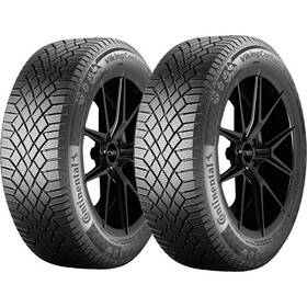 Continental 03452510000 Qty 2 225/50r18 Viking Contact 7 99t Xl Black Wall Tires