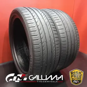 03563070000 Continental Set Of 2 Tires Contisportcontact 5 Xl 255/40r21 No Patch #91328