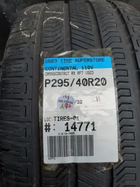 03595350000 Continental Crosscontact Rx 295/40r20 Tire 03595350000 Continental Crosscontact Rx 295/40r20 Tire