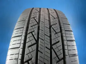 1356500324 Continental Used Crosscontact Lx25 245 55 19 9-10/32 High Trd No Patch 1088e