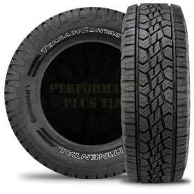 15506700000 Continental Terrain Contact A/t Lt275/65r18 123/120s Owl 10 Ply Quantity Of 2
