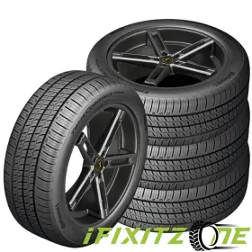 15580050000 Continental 4 Truecontact Tour 54 225/55r17 97v Touring 840aa Utqg 70k Mileage