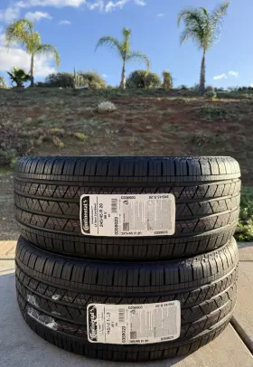 03590230000 Continental Two Brand New 245/45r20 Crosscontact Lx Sport Contisilent Foam Tires
