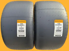 660r18 Continental 43880 Set Of Two New 305/660r18 Extremecontact Dr S1 Road Racing Slicks
