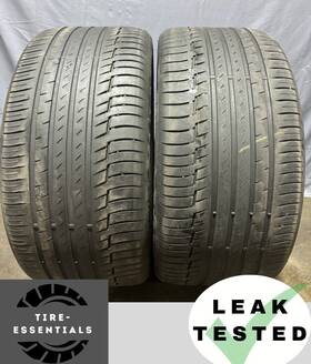 Continental Premiumcontact6 Pair 315/35r22 Ssr Rsc 111y Used Tires - 5-6/32