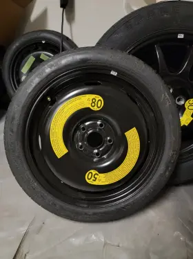 70d18 Continental T125/70d18 99m Temporary Emergency Spare Compact Donut Tire Rim Wheel Oem