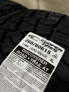 171286049 Cooper 265/60r18 Discover Rt A/t New Set Of 3