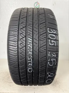 648222015 Cooper 1 Tire 305 35 20 Zeon Rs3-g1 80% Tread Left No Repairs