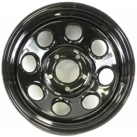 3977850p Cragar 16 Inch X 8 397 Series Soft Wheel With Black Powder Coat Finish